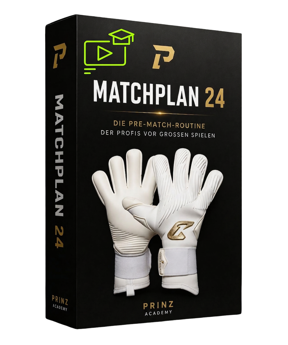 MATCHPLAN 24 — Pre-Match-Routine Videokurs von Catch & Keep × Prinz Academy