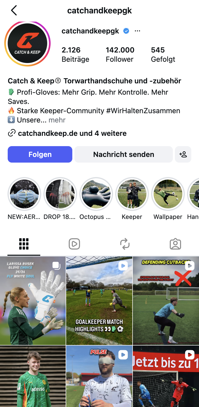 @catchandkeepgk Instagram Profil